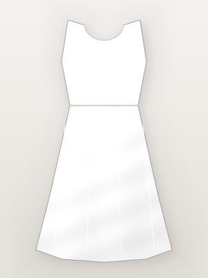 Girls White Embroidered Party Dress — front view
