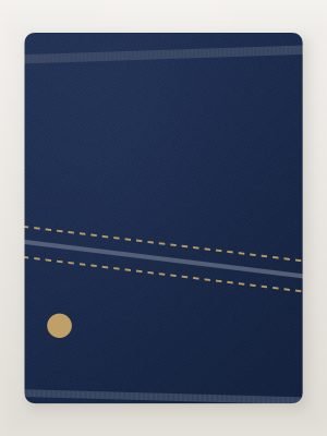 Dark Indigo Slim Fit Stretch Jeans — detail view