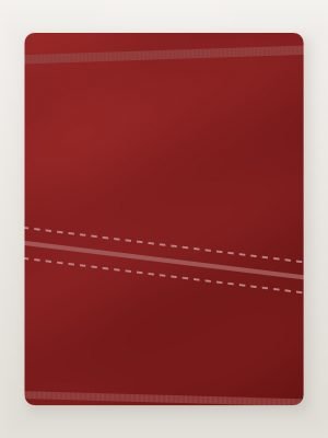 Maroon Banarasi Silk Saree with Zari Border — detail view