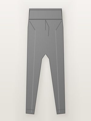 Charcoal Grey Slim Fit Formal Trousers — front view